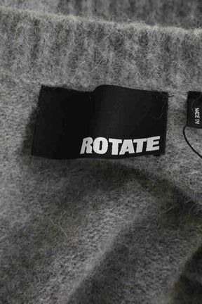 Cardigan Rotate Gris en Laine