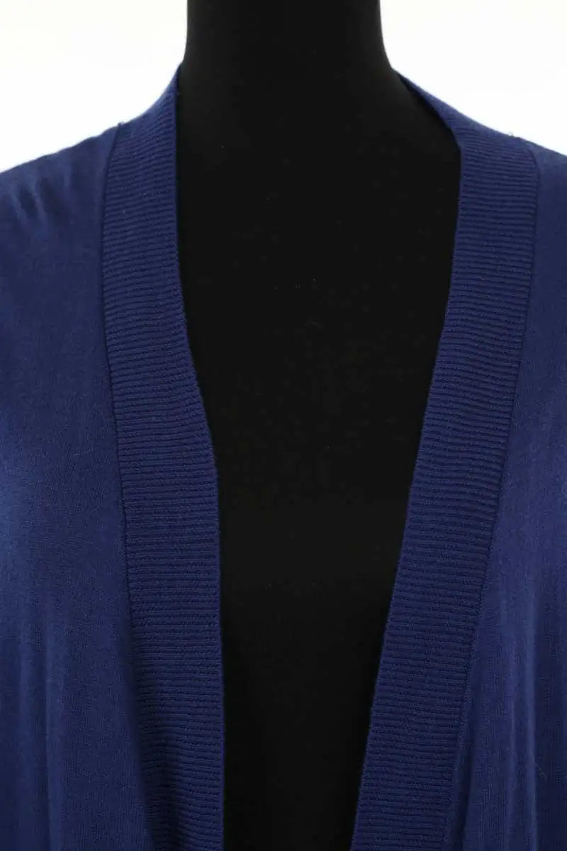 Cardigan Sandro Bleu en Coton