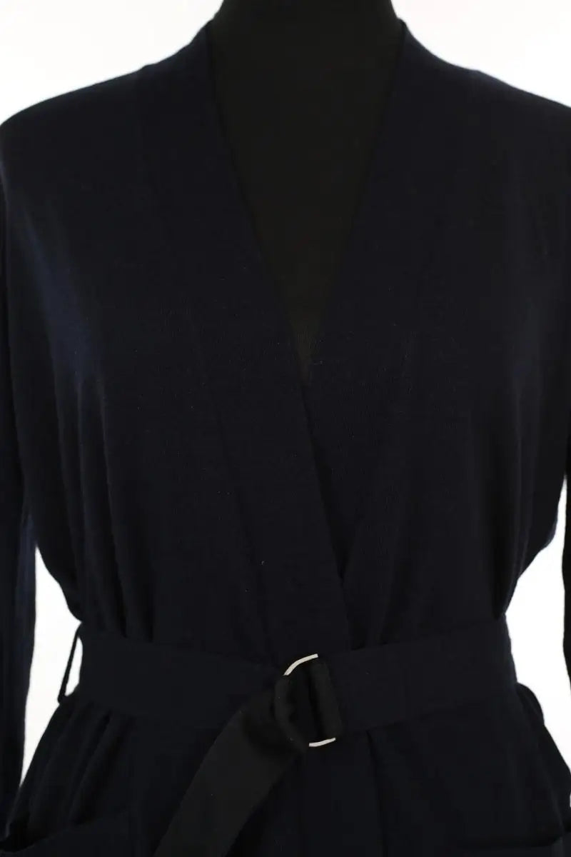 Cardigan Sandro Marine en Laine