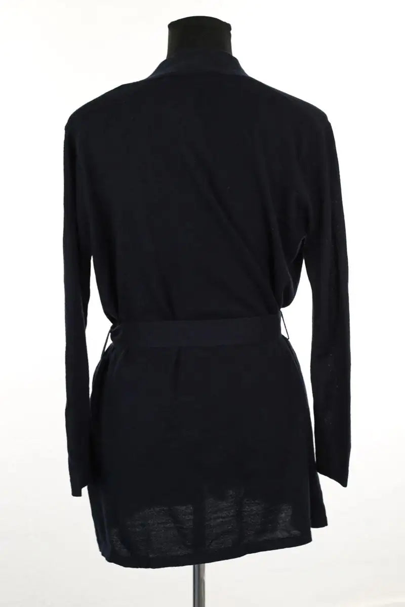Cardigan Sandro Marine en Laine