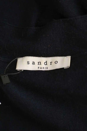 Cardigan Sandro Marine en Laine