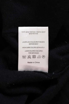 Cardigan Sandro Marine en Laine