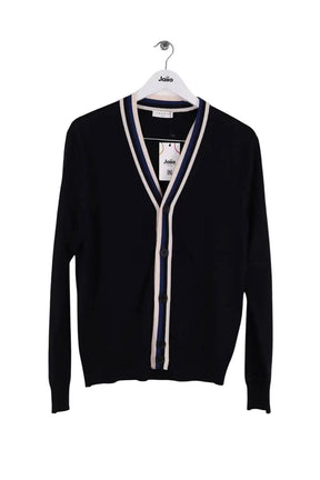 Cardigan Sandro Noir en Laine, taille S - Seconde Main