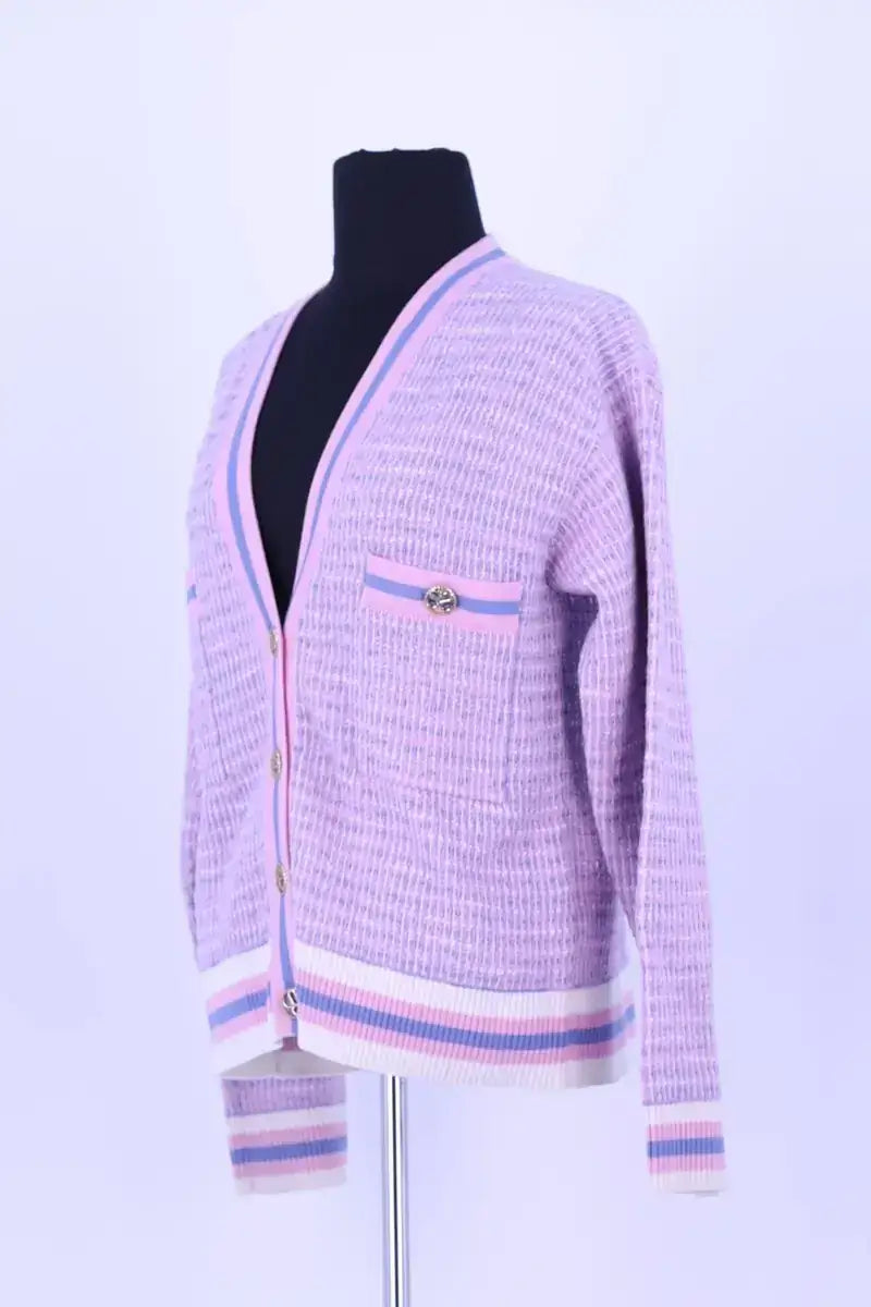 Cardigan Sandro Rose en Laine