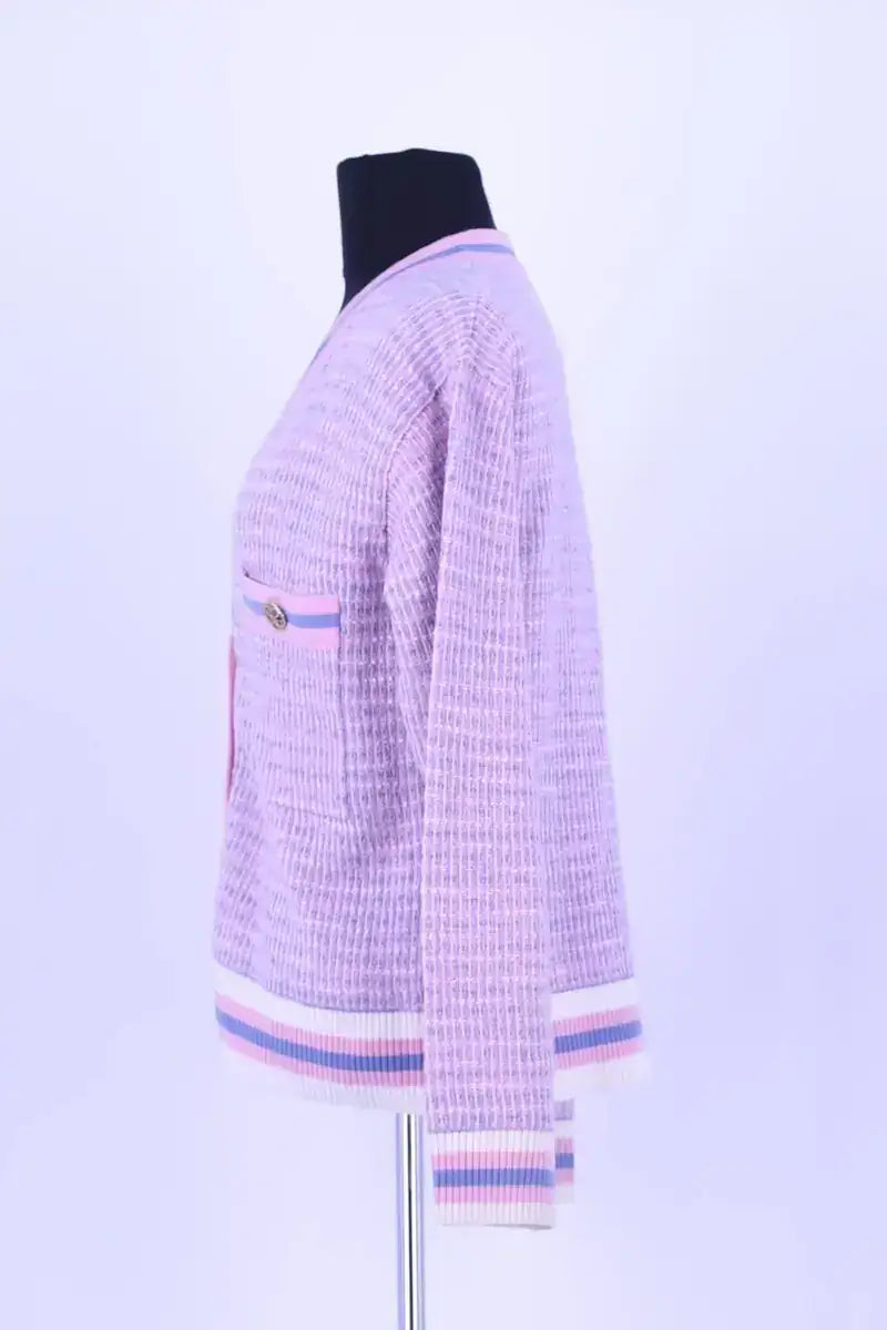 Cardigan Sandro Rose en Laine