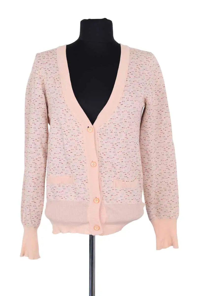 Cardigan Sessun Beige en Coton, taille M - Seconde Main