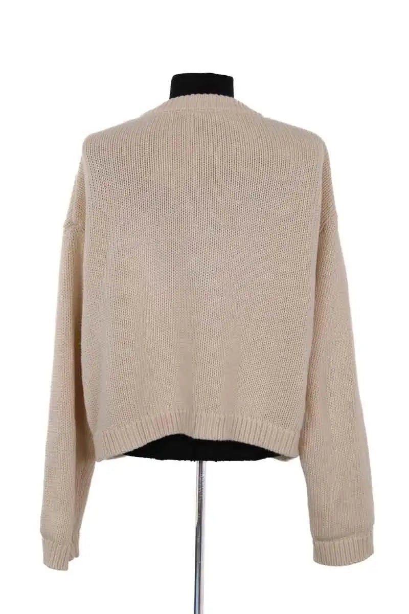 Cardigan Sézane Beige en Coton