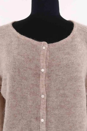 Cardigan Sézane Beige en Coton