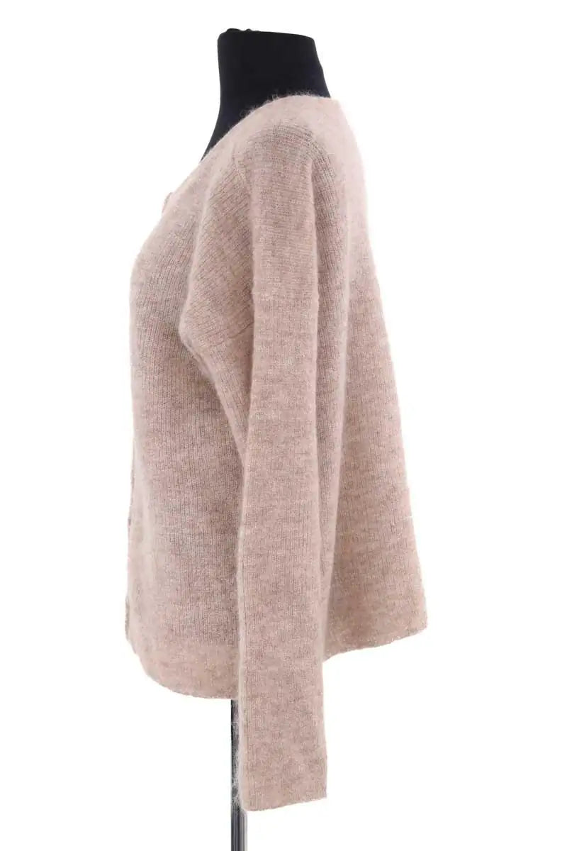 Cardigan Sézane Beige en Coton