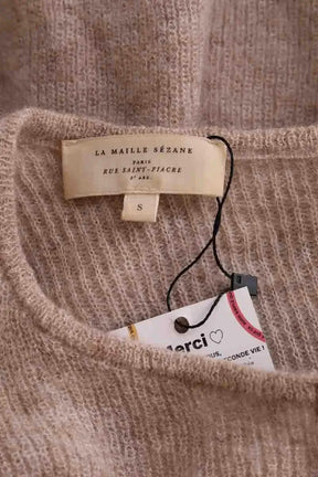 Cardigan Sézane Beige en Coton