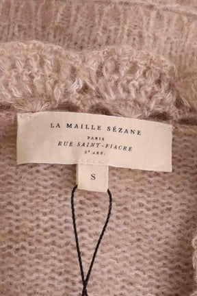 Cardigan Sézane Beige en Laine