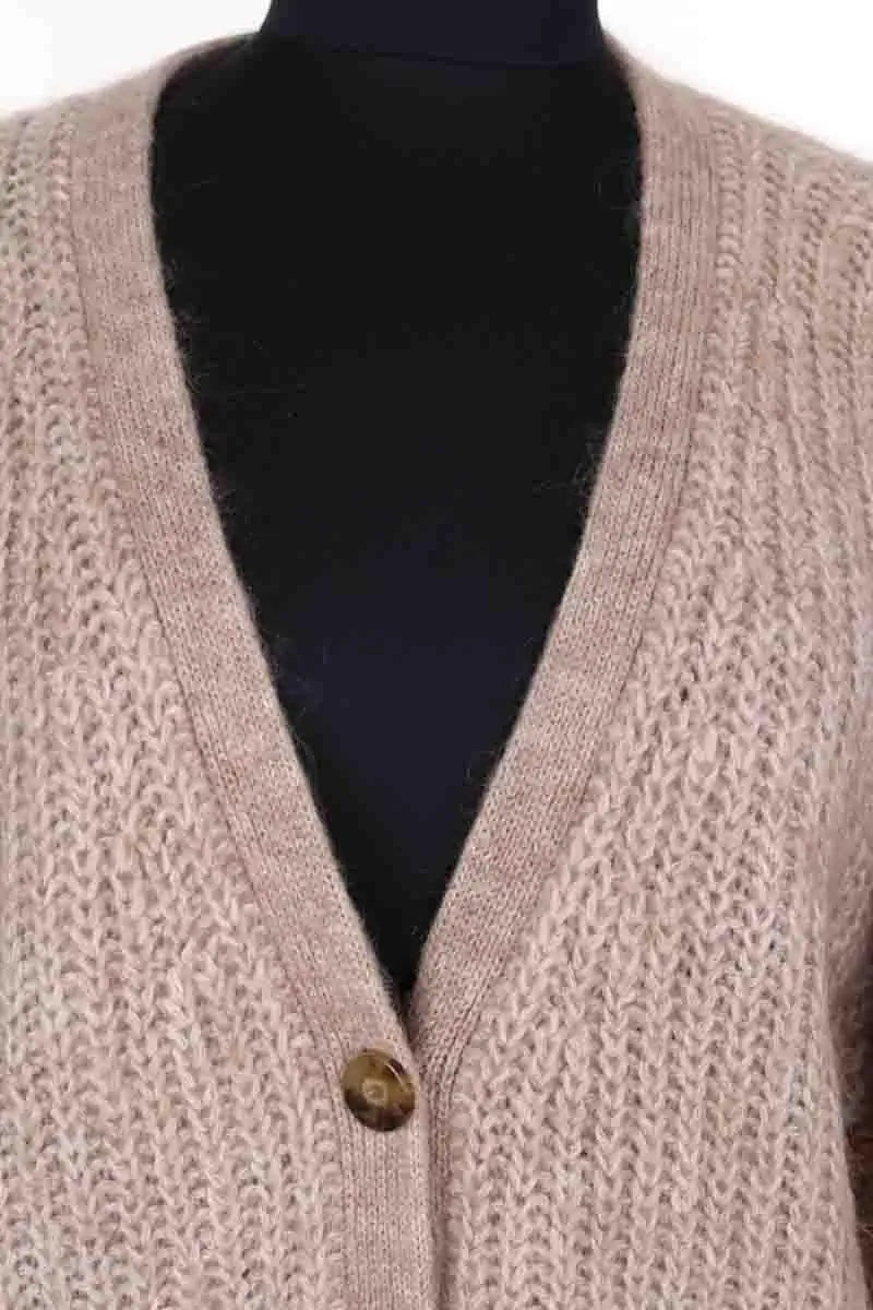 Cardigan Sézane Beige en Laine
