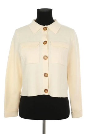 Cardigan Sézane Beige en Laine, taille XS - Seconde Main
