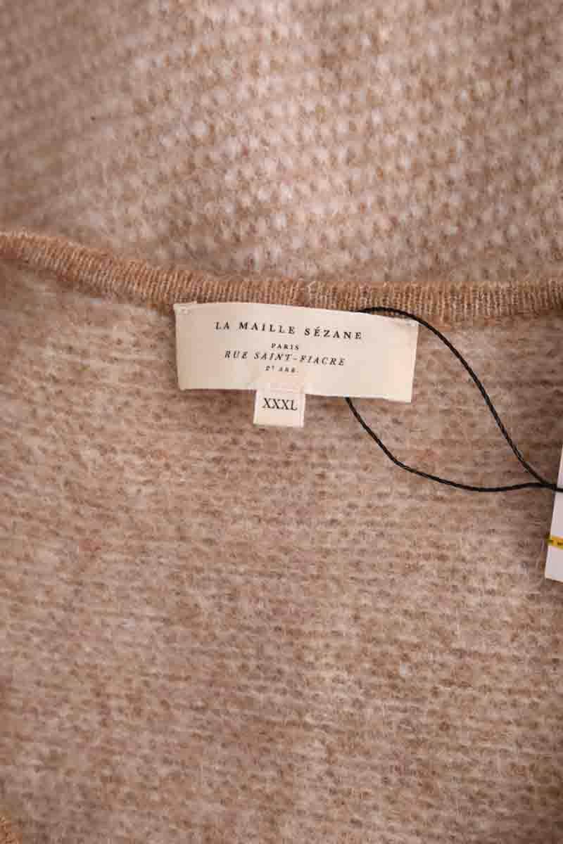 Cardigan Sézane Beige en Synthétique