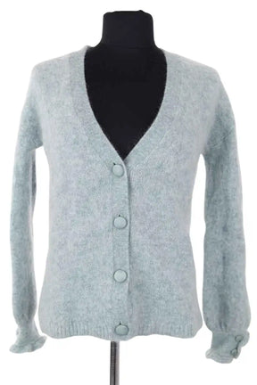 Cardigan Sézane Bleu en Laine, taille XXS - Seconde Main