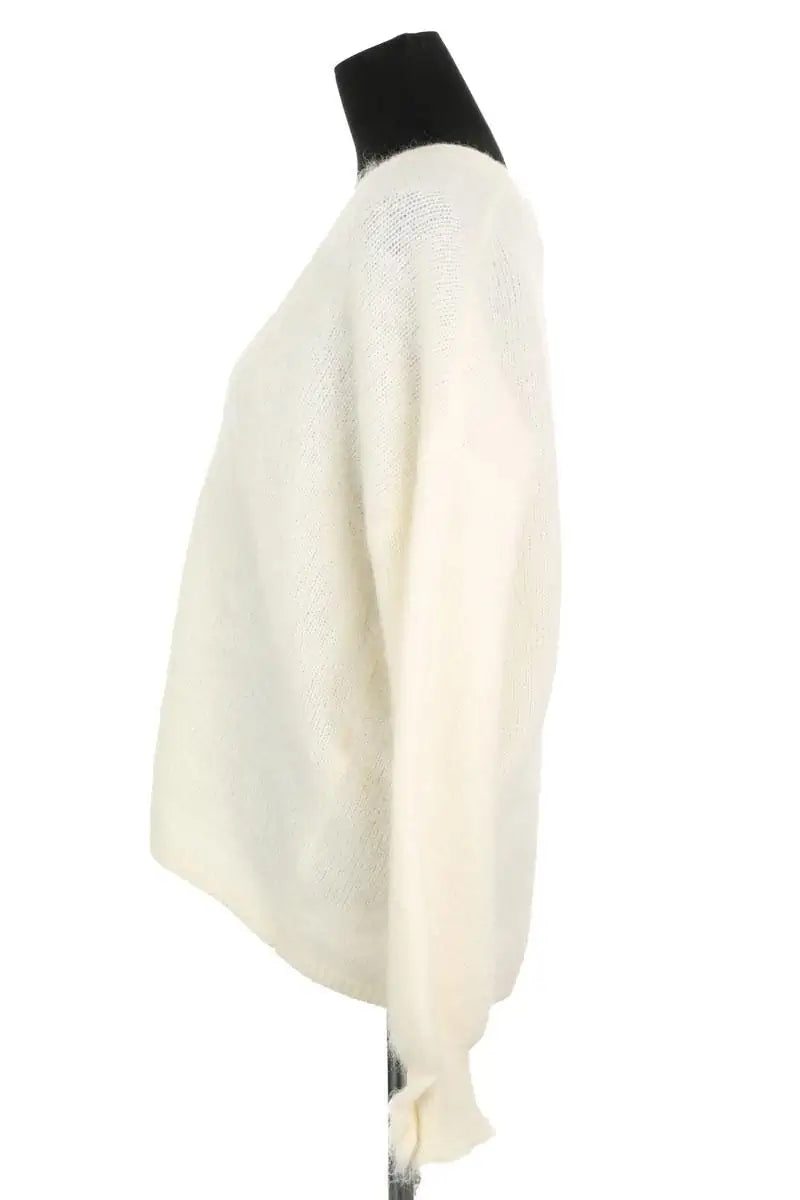 Cardigan Sézane Ecru en Laine