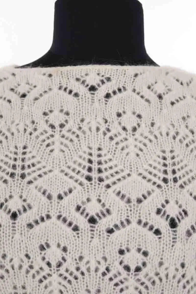 Cardigan Sézane Ecru en Laine