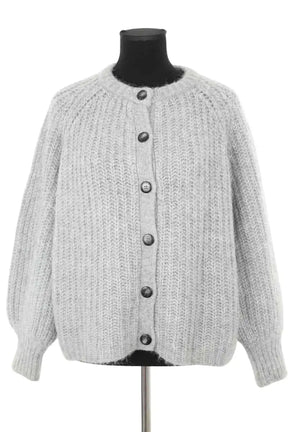 Cardigan Sézane Gris en Laine, taille M - Seconde Main
