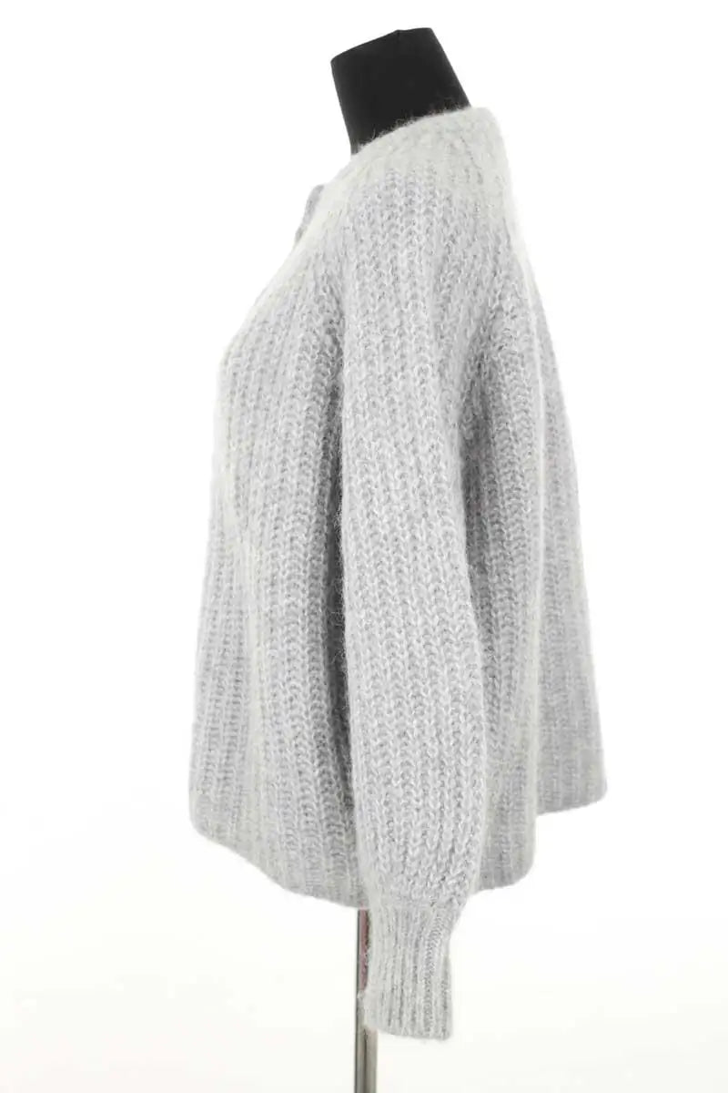 Cardigan Sézane Gris en Laine