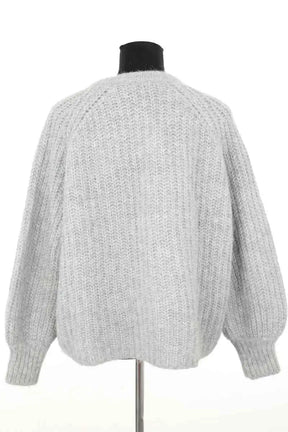 Cardigan Sézane Gris en Laine
