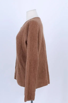 Cardigan Sézane Marron en Laine