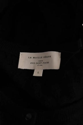 Cardigan Sézane Noir en Coton