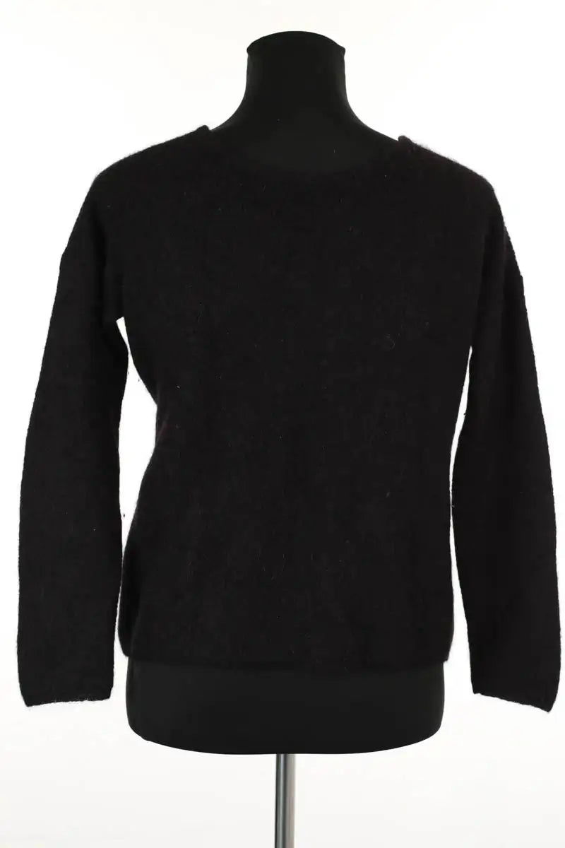 Cardigan Sézane Noir en Laine