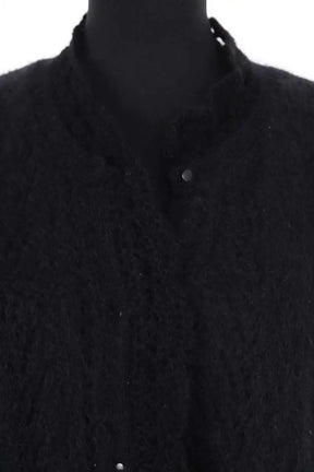 Cardigan Sézane Noir en Laine