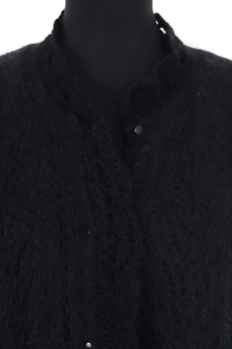 Cardigan Sézane Noir en Laine