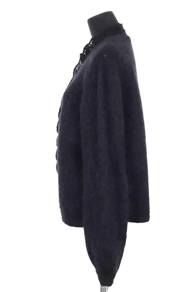 Cardigan Sézane Noir en Laine