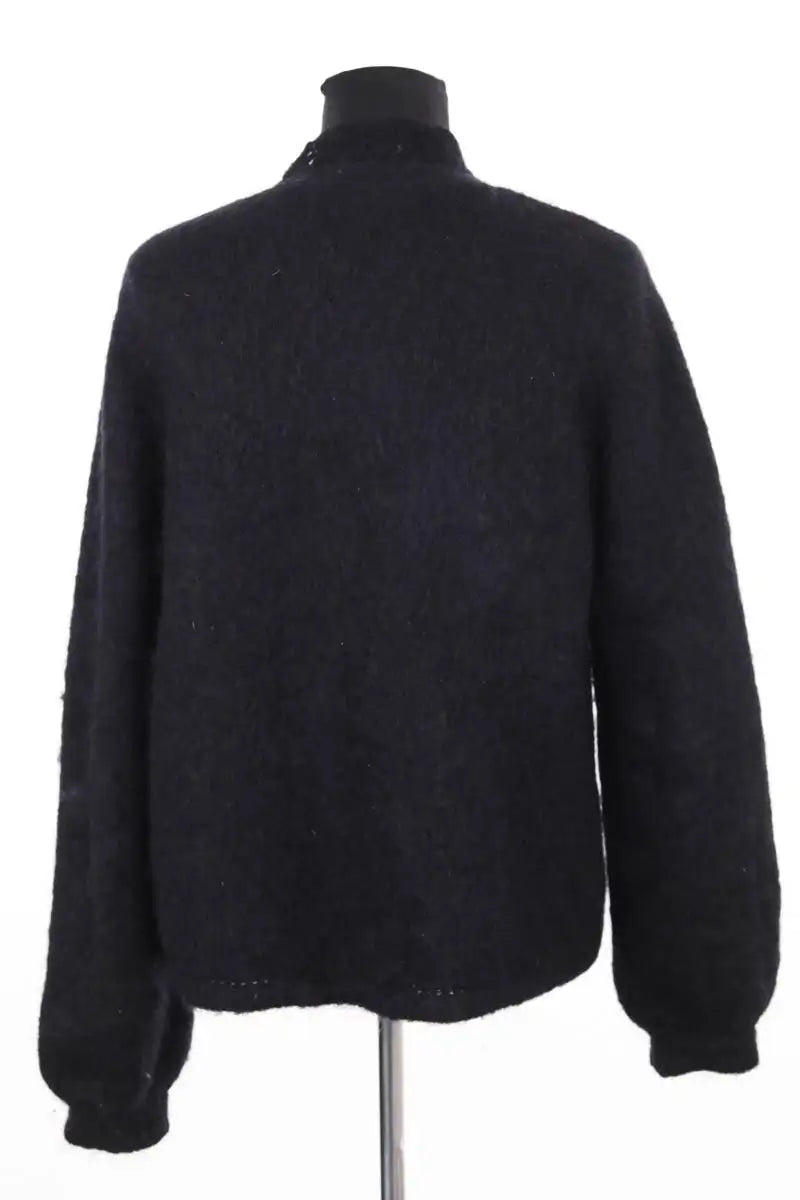Cardigan Sézane Noir en Laine