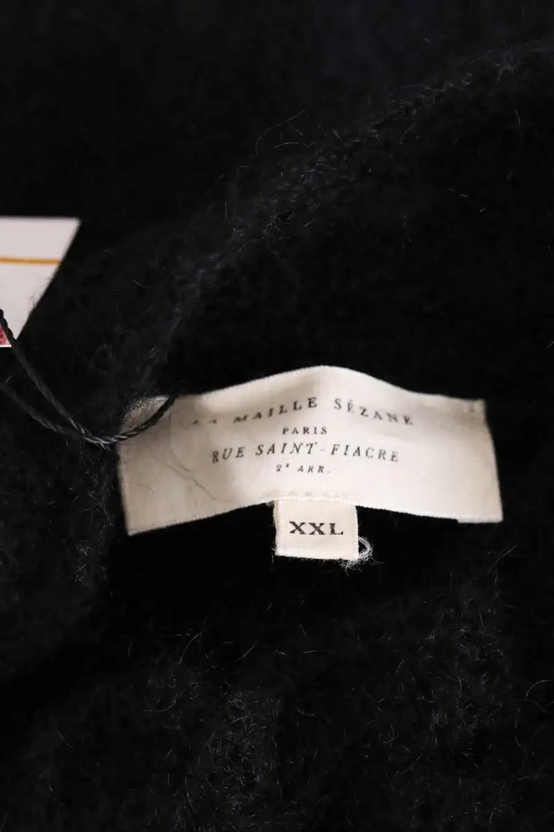 Cardigan Sézane Noir en Laine