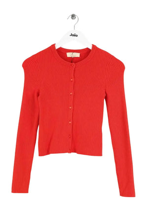 Cardigan Sézane Rouge en Coton, taille XS - Seconde Main
