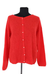 Cardigan Sézane Rouge en Laine, taille S - Seconde Main