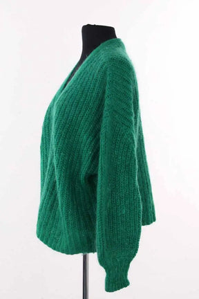 Cardigan Sézane Vert en Synthétique