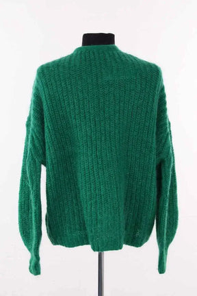 Cardigan Sézane Vert en Synthétique