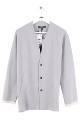 Cardigan Shanghai Tang Gris en Laine, taille XXXL - Seconde Main