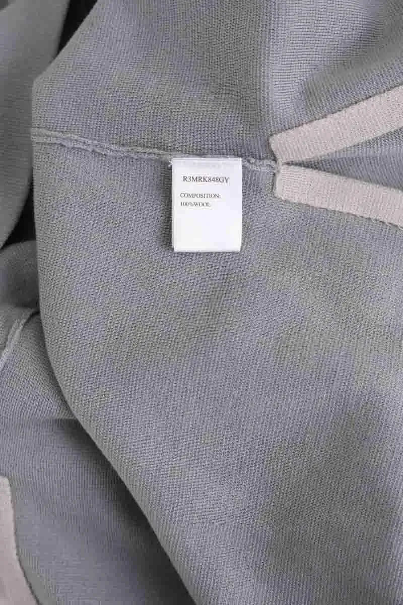 Cardigan Shanghai Tang Gris en Laine