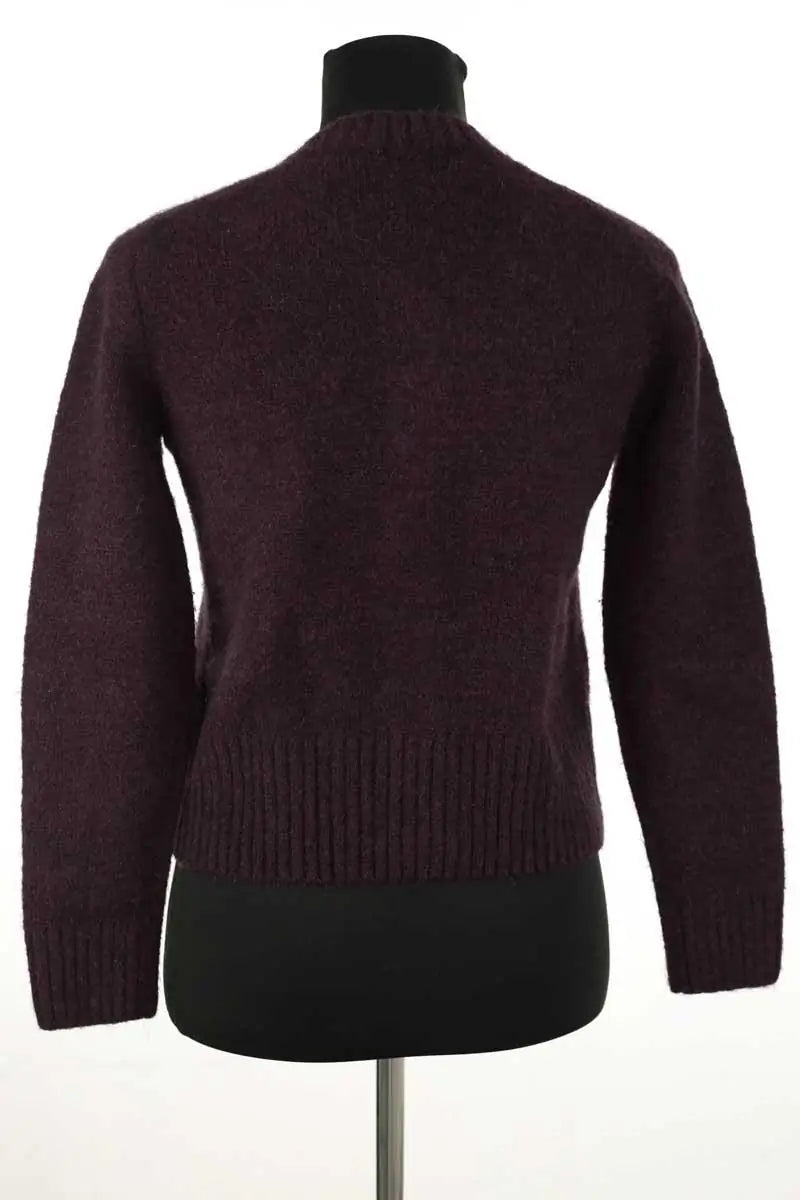 Cardigan Soeur Bordeaux en Laine