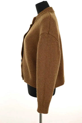 Cardigan Soeur Marron en Laine