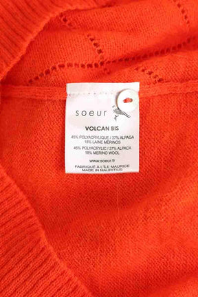 Cardigan Soeur Rouge en Synthétique