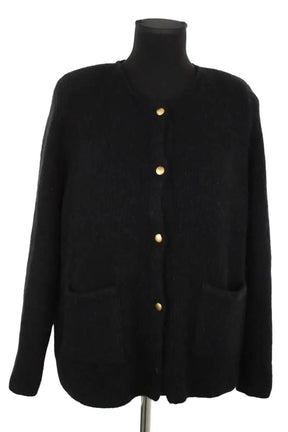 Cardigan Songe Lab Noir en Laine, taille L - Seconde Main
