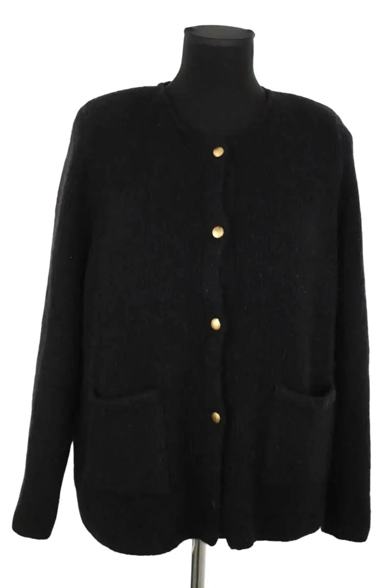 Cardigan Songe Lab Noir en Laine, taille L - Seconde Main