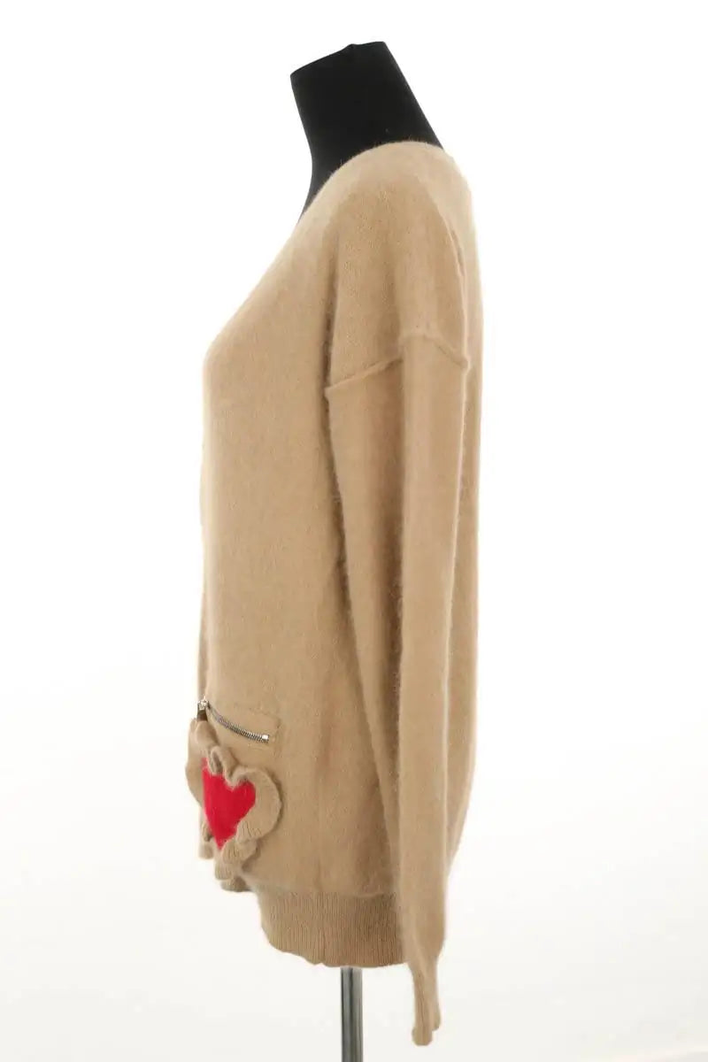 Cardigan Sonia Rykiel Beige en Laine
