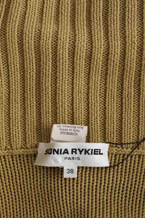 Cardigan Sonia Rykiel Jaune en Coton