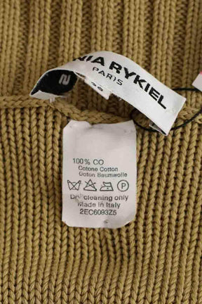 Cardigan Sonia Rykiel Jaune en Coton