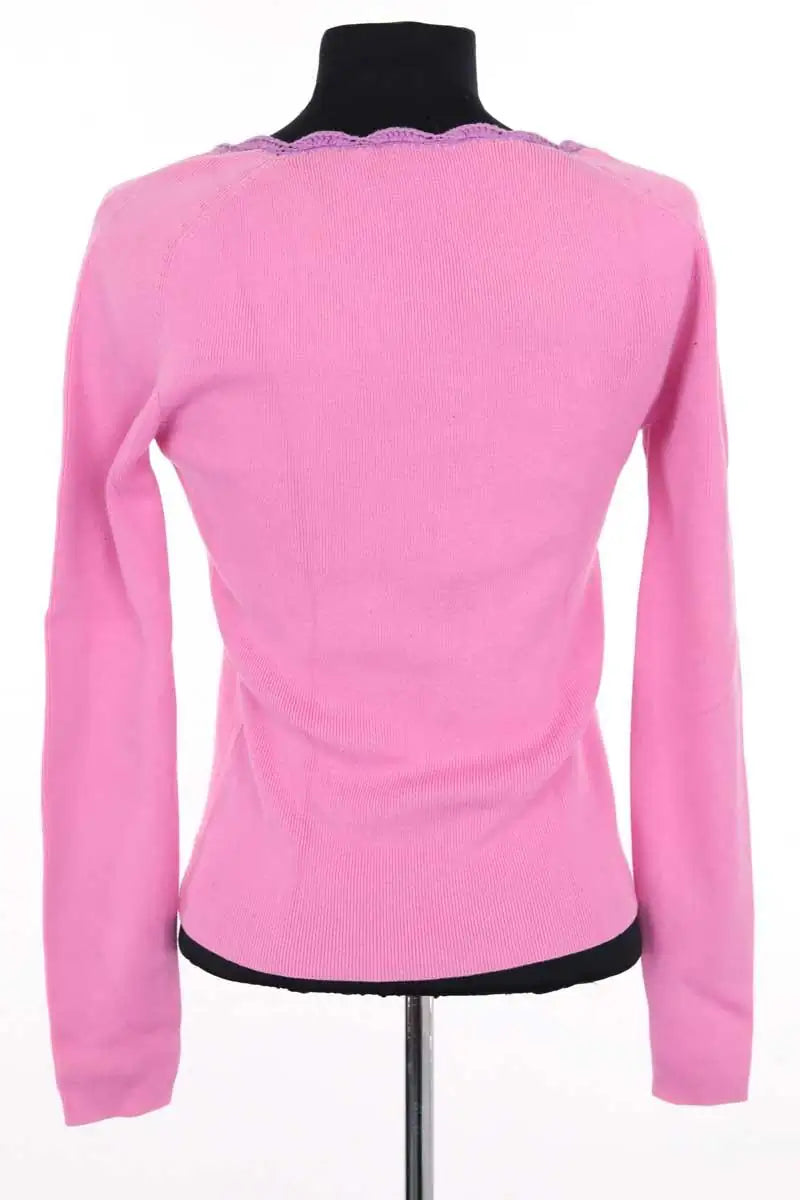 Cardigan Sonia Rykiel Rose en Coton