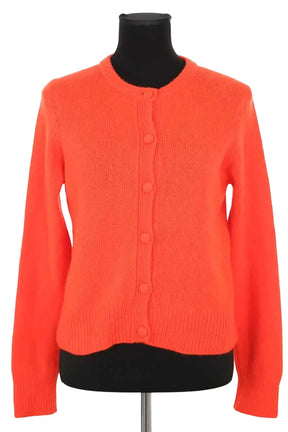 Cardigan Suzie Kondi Orange en Cachemire, taille S - Seconde Main