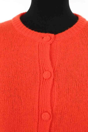 Cardigan Suzie Kondi Orange en Cachemire