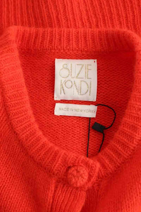 Cardigan Suzie Kondi Orange en Cachemire